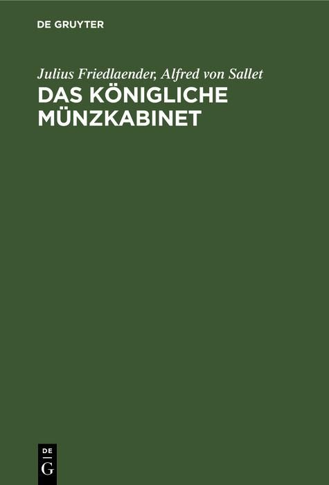 Produktbild: Das K&ouml;nigliche M&uuml;nzkabinet