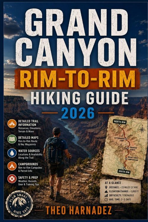 Produktbild: GRAND CANYON RIM TO RIM HIKING GUIDE