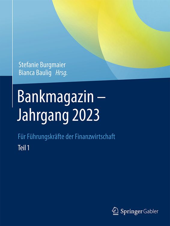 Produktbild: Bankmagazin - Jahrgang 2023 &ndash; Teil 1