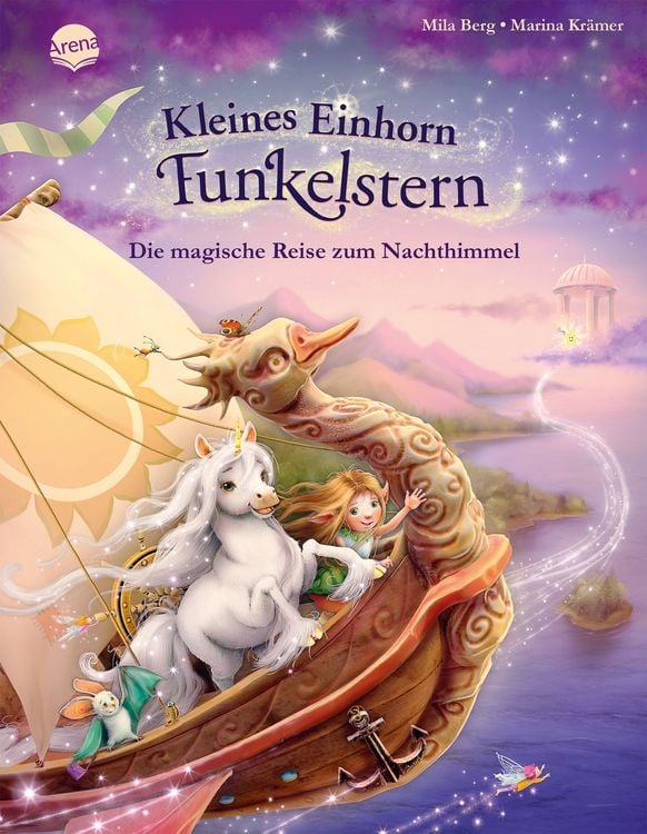 Produktbild: Kleines Einhorn Funkelstern (6). Die magische Reise zum Nachthimmel