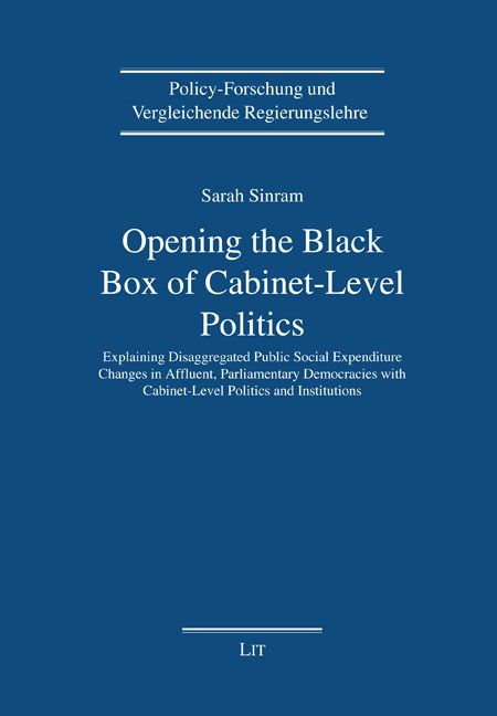 Produktbild: Opening the Black Box of Cabinet-Level Politics