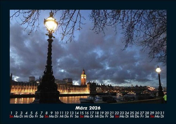 Produktbild: London - Impressionen 2026 Fotokalender DIN A5