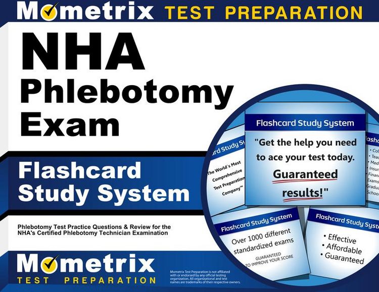 Produktbild: Nha Phlebotomy Exam Flashcard Study System