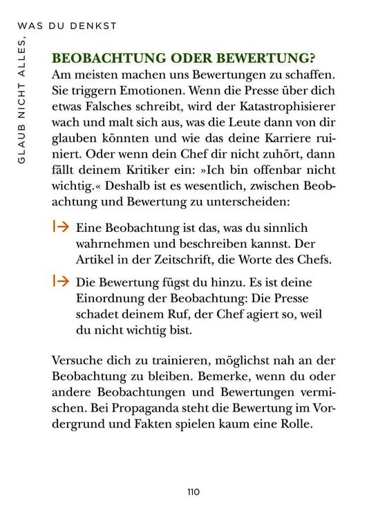 Produktbild: Die 1-Minuten-Strategie gegen Overthinking