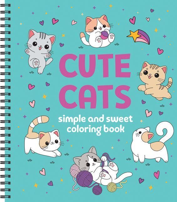Produktbild: Simple and Sweet Coloring Book: Cute Cats