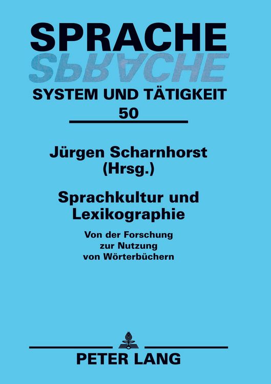 Produktbild: Sprachkultur und Lexikographie