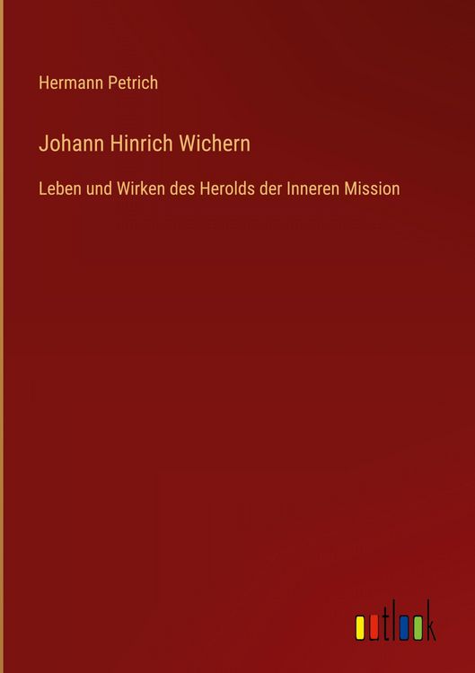 Produktbild: Johann Hinrich Wichern