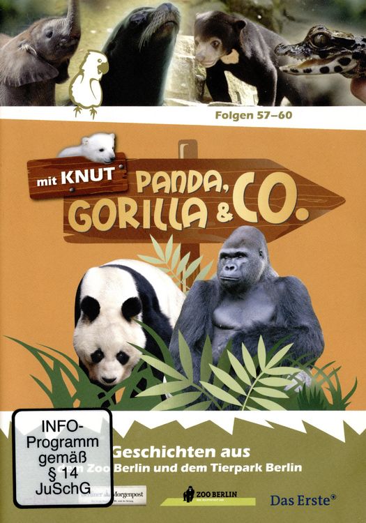 Produktbild: Panda, Gorilla & Co. - Folgen 57-60