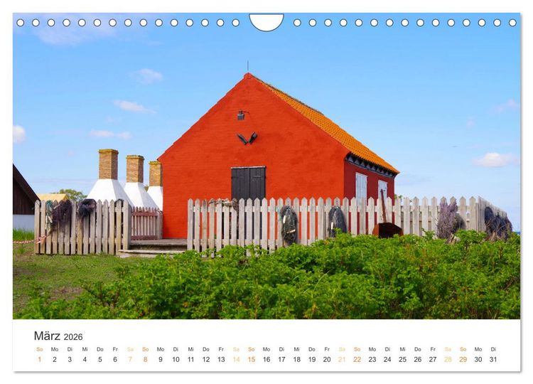 Produktbild: Bornholm Pur (Wandkalender 2026 DIN A4 quer), CALVENDO Monatskalender