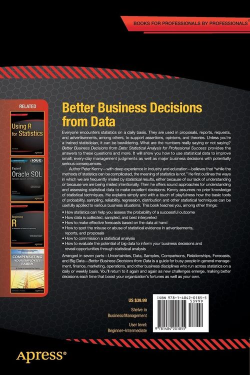 Produktbild: Better Business Decisions from Data