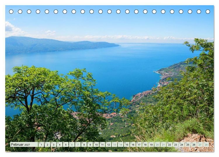Produktbild: Gardasee - Perle Italiens (Tischkalender 2027 DIN A5 quer), CALVENDO Monatskalender