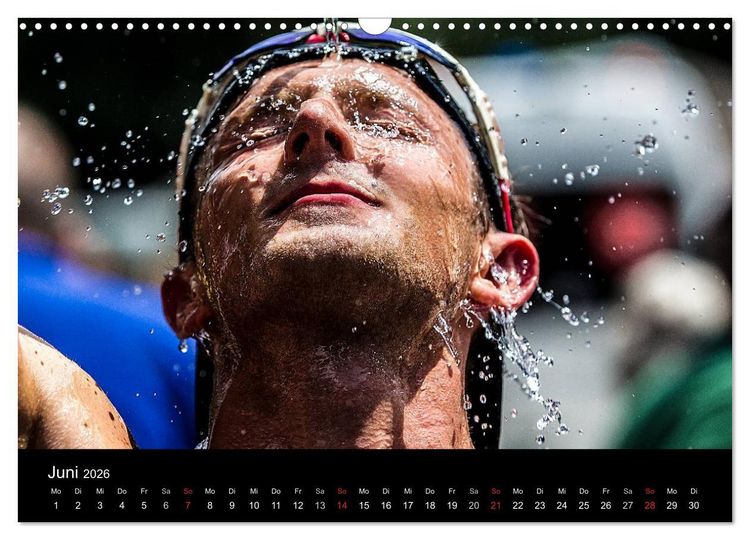 Produktbild: TRIATHLON 2026 (Wandkalender 2026 DIN A3 quer), CALVENDO Monatskalender