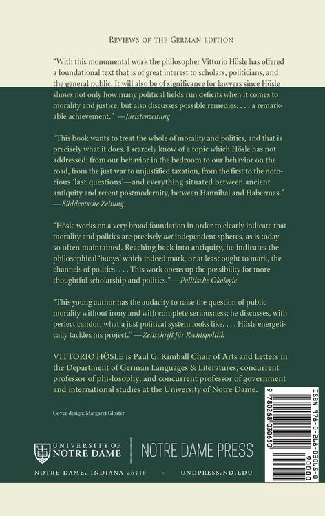 Produktbild: Morals and Politics
