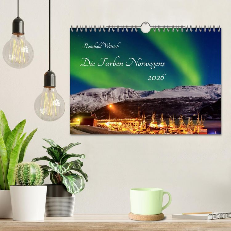 Produktbild: Die Farben Norwegens (Wandkalender 2026 DIN A4 quer), CALVENDO Monatskalender
