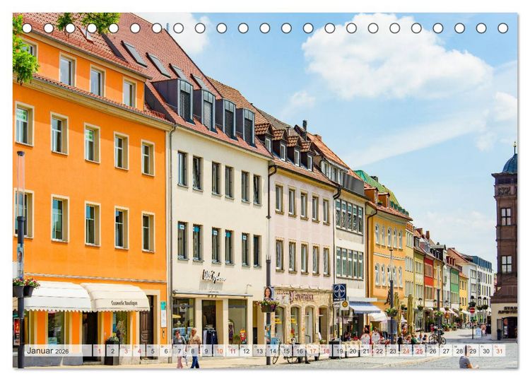 Produktbild: Schweinfurt Impressionen (Tischkalender 2026 DIN A5 quer), CALVENDO Monatskalender