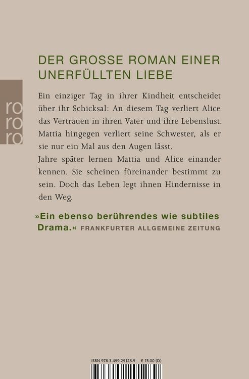 Produktbild: Die Einsamkeit der Primzahlen