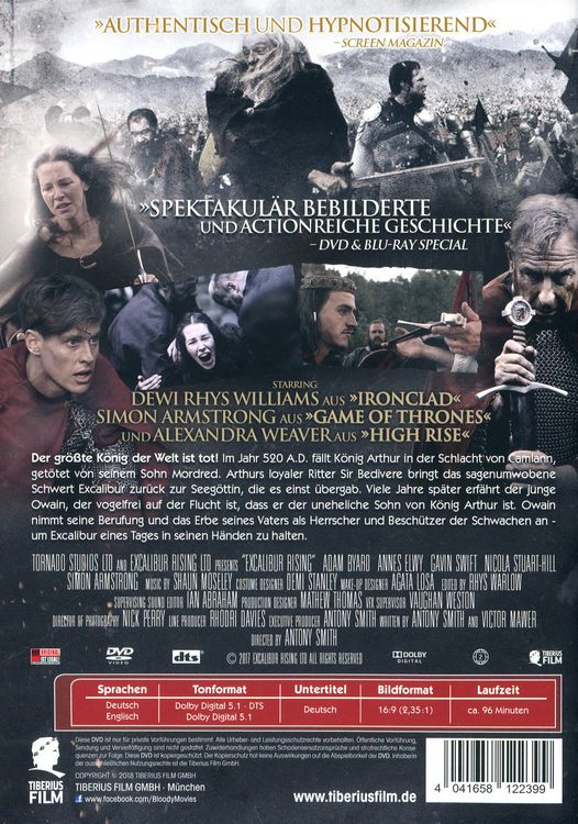 Produktbild: King Arthur - Excalibur Rising