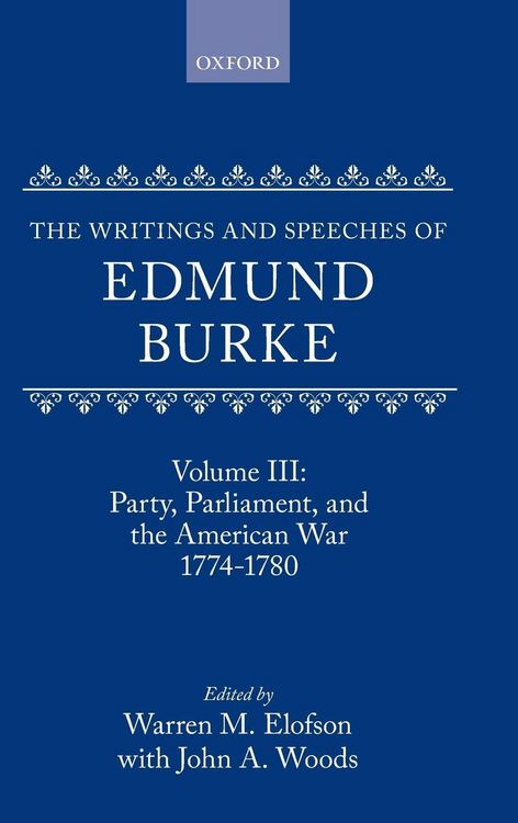 Produktbild: The Writings and Speeches of Edmund Burke