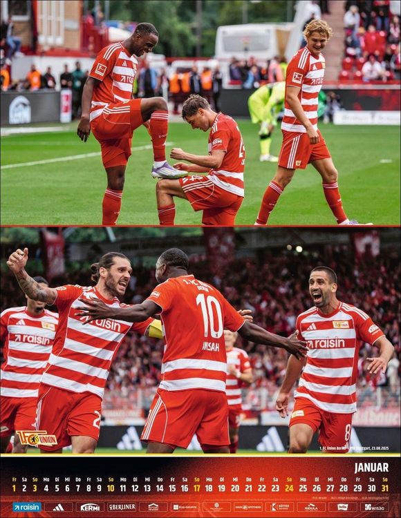 Produktbild: 1. FC Union Berlin Posterkalender 2027