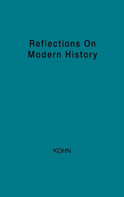 Produktbild: Reflections on Modern History