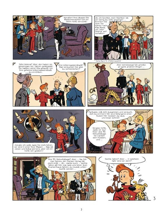 Produktbild: Spirou und Fantasio 55: Das Ged&auml;chtnis der Zukunft