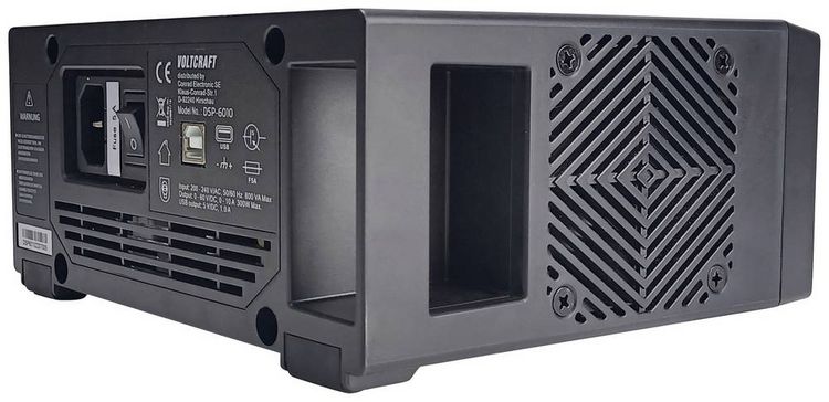 Produktbild: VOLTCRAFT DSP-6010 Labornetzger&auml;t, einstellbar 0 - 60 V 0 - 10 A 300 W USB 2.0 Buchse A fernsteuerbar Anzahl Ausg&auml;nge 1 x