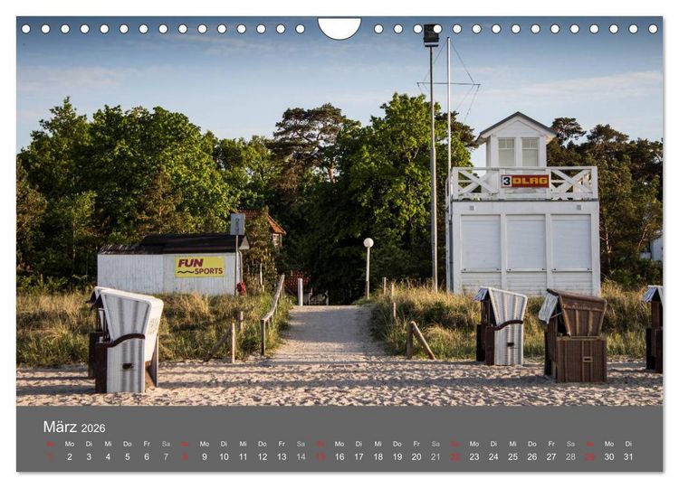 Produktbild: Boltenhagen - Meer erleben (Wandkalender 2026 DIN A4 quer), CALVENDO Monatskalender