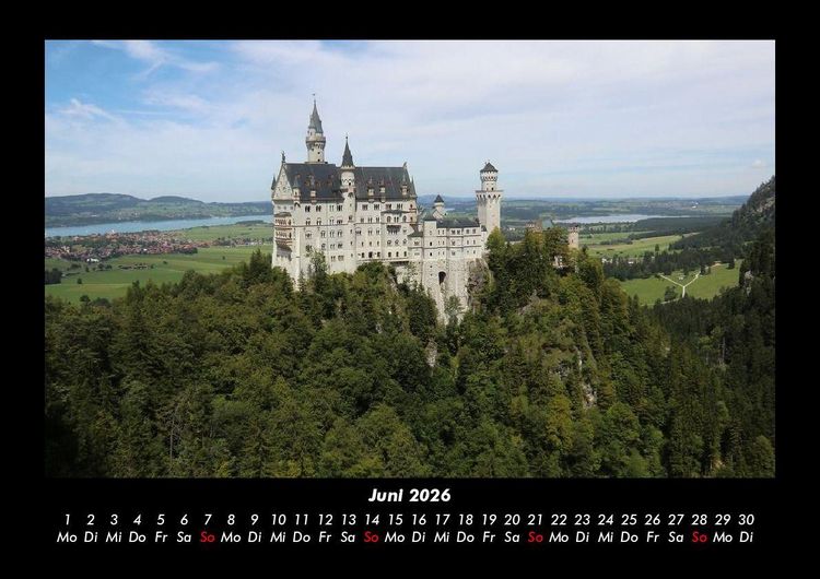Produktbild: Landschaftskalender 2026 Fotokalender DIN A3