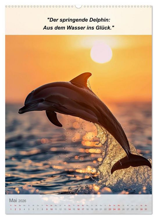Produktbild: Ein tierisches Yoga-Abenteuer (hochwertiger Premium Wandkalender 2026 DIN A2 hoch), Kunstdruck in Hochglanz