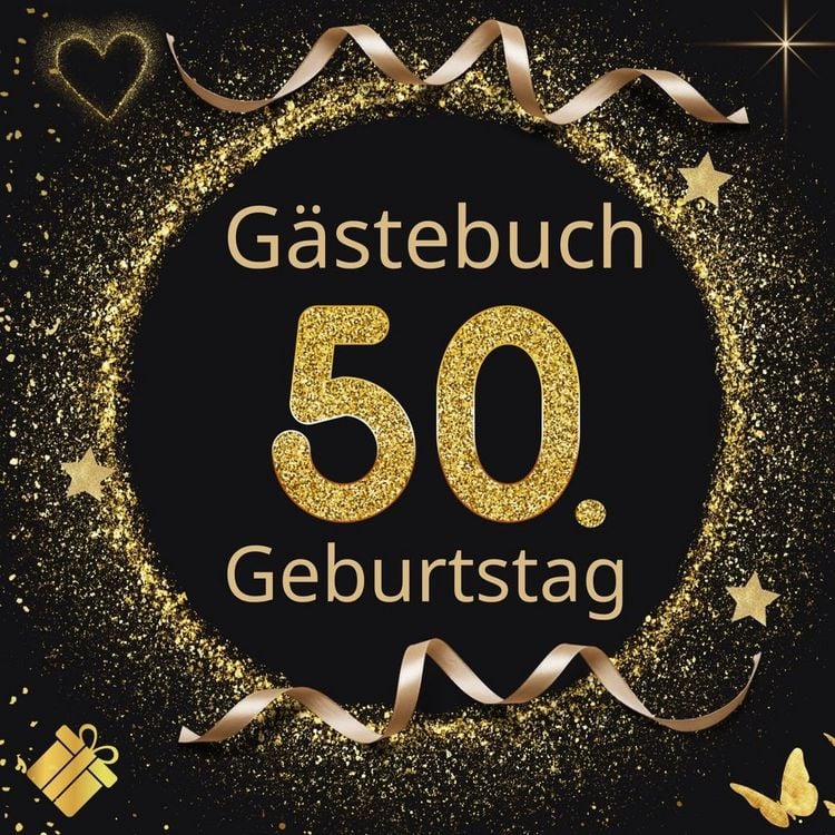Produktbild: G&Auml;STEBUCH "Gold Klassik 1" zum 50. Geburtstag