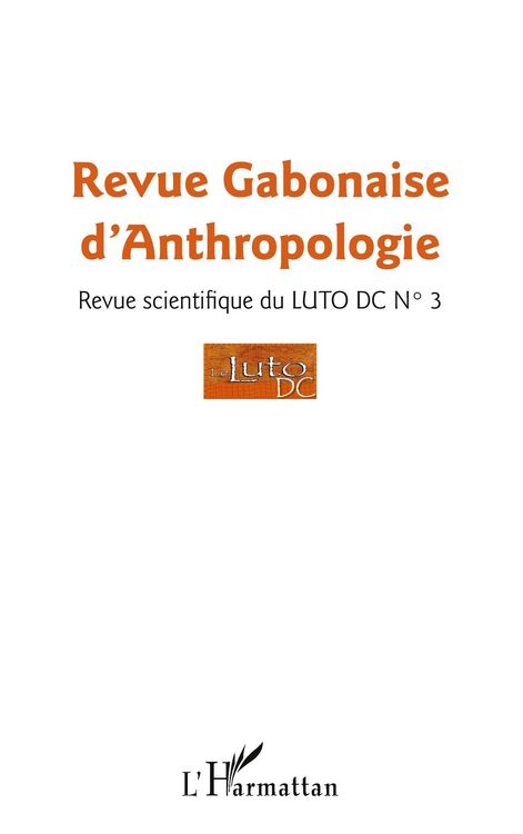 Produktbild: Revue gabonaise d'anthropologie n&deg; 3