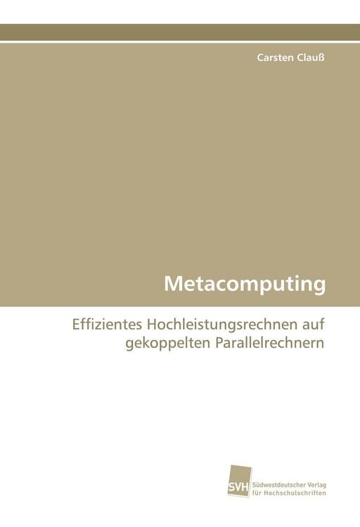 Produktbild: Metacomputing