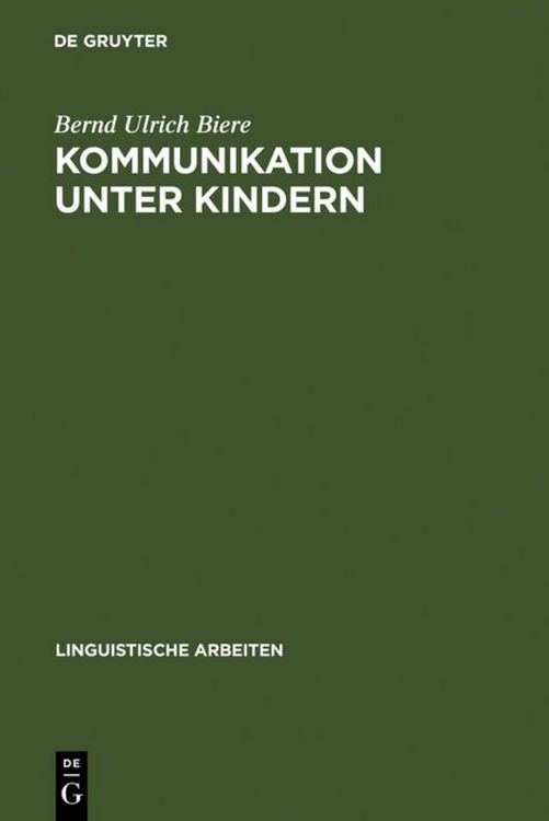 Produktbild: Kommunikation unter Kindern