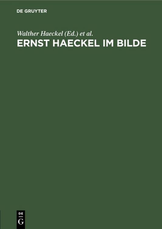 Produktbild: Ernst Haeckel im Bilde