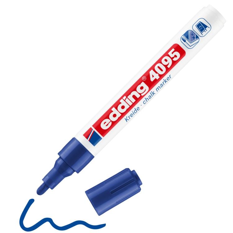 Produktbild: EDDING&reg; Kreide Marker 4095, blau