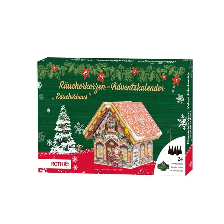 Produktbild: R&auml;ucherkerzen-Adventskalender