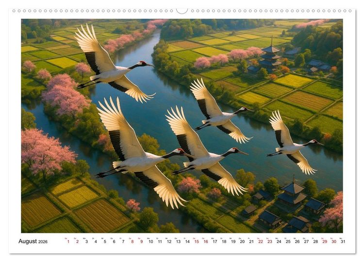 Produktbild: Bilder f&uuml;r ein gutes Feng Shui (Wandkalender 2026 DIN A2 quer), CALVENDO Monatskalender