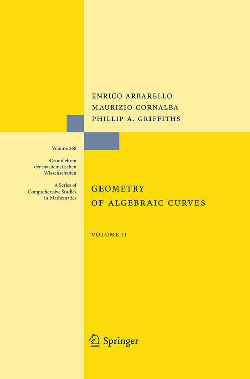 Produktbild: Geometry of Algebraic Curves