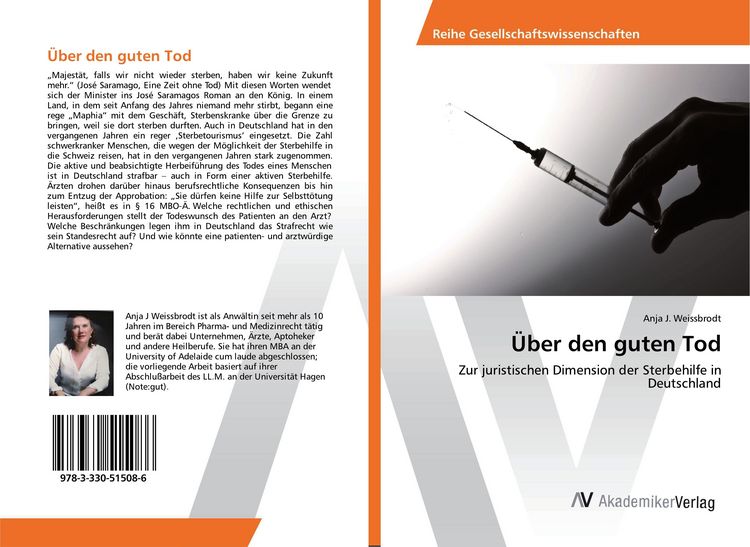 Produktbild: &Uuml;ber den guten Tod