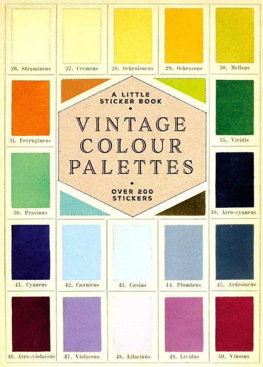 Produktbild: Vintage Colour Palettes