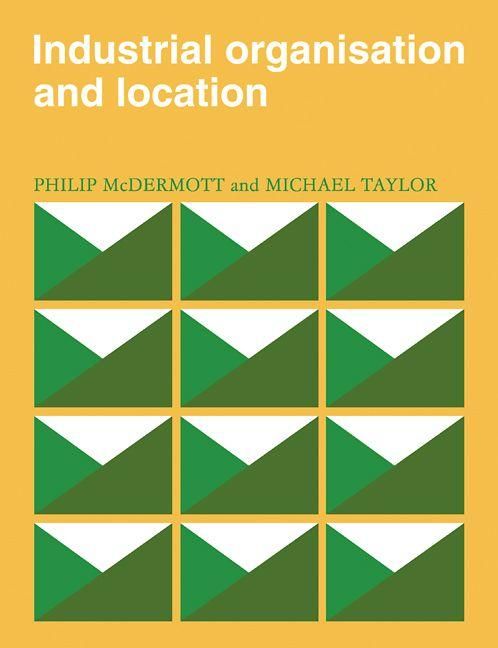 Produktbild: Industrial Organisation and Location