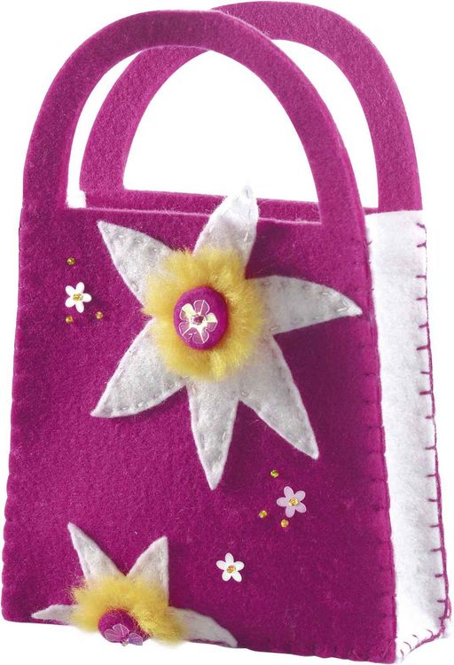 Produktbild: Folia  Bastelfilz 150g/m&sup2;, 20x30cm, 10 Blatt, wei&szlig;