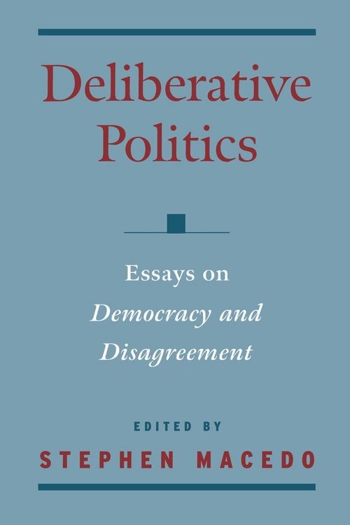 Produktbild: Deliberative Politics