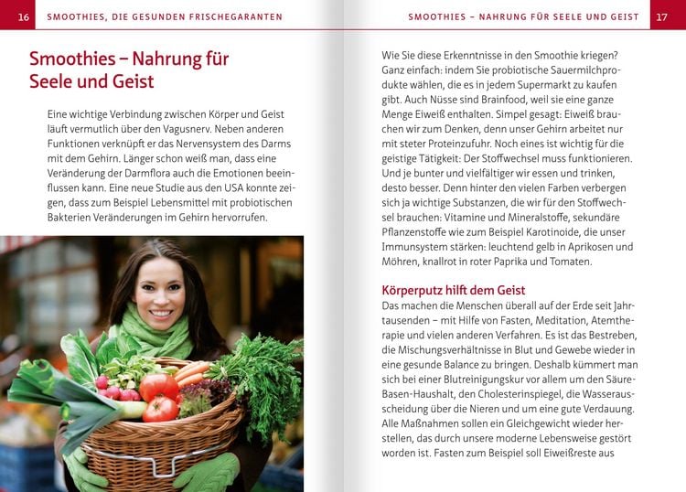 Produktbild: Smoothies für Körper, Geist und Seele. Kompakt-Ratgeber