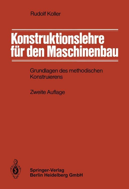 Produktbild: Konstruktionslehre f&uuml;r den Maschinenbau