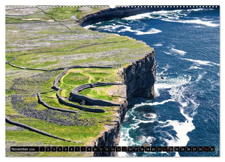 Produktbild: Irlands Westk&uuml;ste - Wild Atlantik Way (hochwertiger Premium Wandkalender 2026 DIN A2 quer), Kunstdruck in Hochglanz