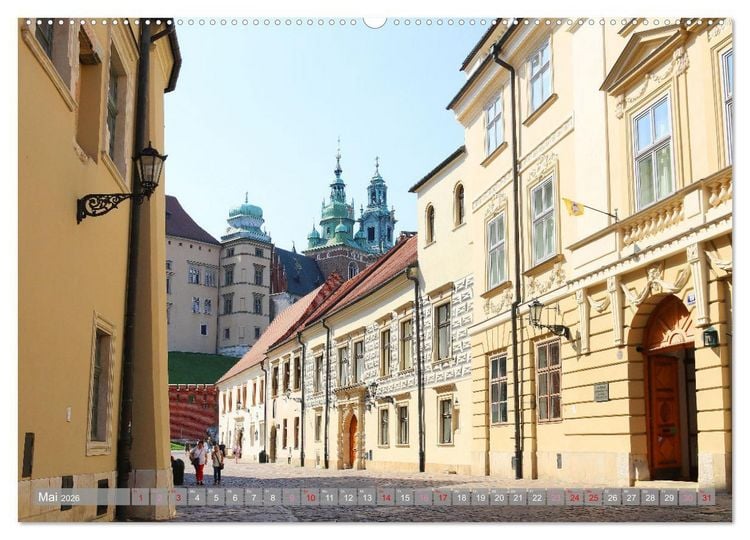 Produktbild: Faszinierendes Krakau (Wandkalender 2026 DIN A2 quer), CALVENDO Monatskalender