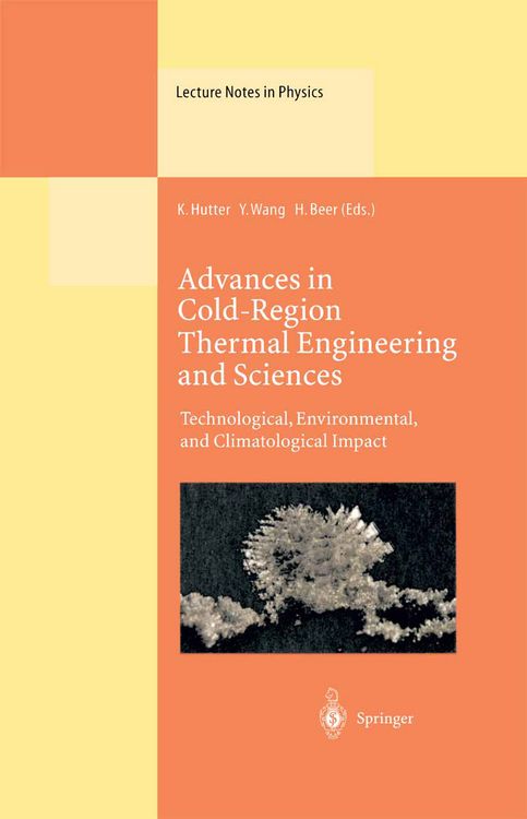 Produktbild: Advances in Cold-Region Thermal Engineering and Sciences