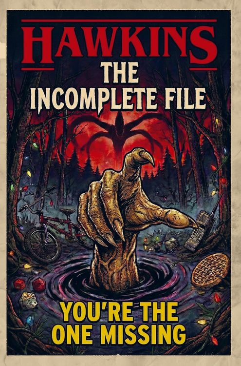 Produktbild: Hawkins. The Incomplete File