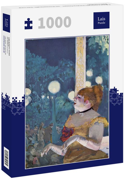 Produktbild: Lais Puzzle Edgar Germain Hilaire Degas - Im Konzertcaf&eacute;: Das Lied des Hundes 1000 Teile